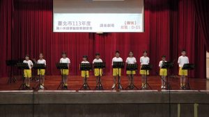 113年度臺北市多語文競賽英語讀者劇場優等代表照片
